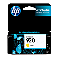 HP 920 Yellow Ink Cartridge, CH636AN 1 thumbnail image