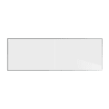 Ghent 2-Piece M2 Whiteboard, 48-1/2” x 144-1/2”, White, Satin Aluminum Frame