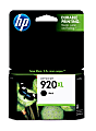 HP 920XL Black High-Yield Ink Cartridge, CD975AN 1 thumbnail image