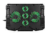 ENHANCE Cryogen - Notebook cooling pad - up to 17" - green 1 thumbnail image