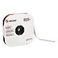 VELCRO® Brand Individual Tape Self Stick, 1" x 75', White 1 thumbnail image