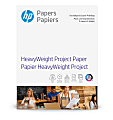 HP Heavyweight Project Paper, White, Letter (8.5" x 11"), 250 Sheets Per Pack, 95 Brightness, 40 Lb, 95 Brightness