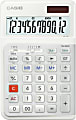 Casio® JE-12E Compact Ergonomic Calculator, White 1 thumbnail image