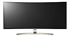LG 37.5” UltraWide® WQHD+ Curved Screen LED LCD Monitor, HDMI, DisplayPort 38UC99-W 1 thumbnail image