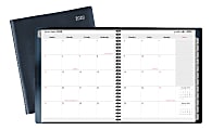 Office Depot® Brand Monthly Planner, 9" x 11", Cobalt Blue, January To December 2020, OD710717