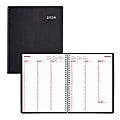 2026 Brownline® DuraFlex Weekly Appointment Planner, 11" x 8-1/2", 50% Recycled, Black, January To December, CB950V.BLK 1 thumbnail image