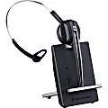 Sennheiser D 10 Phone Headset - Mono - Wireless - DECT 6.0 - 590 ft - 150 Hz - 6.80 kHz - Over-the-head, Over-the-ear - Monaural - Supra-aural - Noise Cancelling Microphone 1 thumbnail image