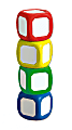 Learning Advantage™ Magnetic Dry-Erase Dice, 2" x 2" x 2", Assorted Colors, Pack Of 4 1 thumbnail image