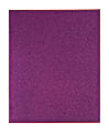 Office Depot® Brand Portfolio, Glitter, 9 5/8" x 11 3/4", Purple