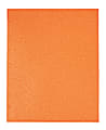 Office Depot® Brand Portfolio, Glitter, 9 1/2" x 11 3/4", Orange