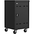 AVer AVerCharge B30 30 Device Charging Cart - Metal - 24.6" Width x 21.3" Depth x 38.1" Height - Black - For 30 Devices
