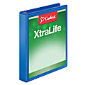 Cardinal® XtraLife™ Locking Slant-D® Ring 3-Ring Binder, 1" D-Rings, Blue 1 thumbnail image