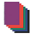 Office Depot® Brand Wirebound Notebook, 5 1/2" x 8 1/2", 1 Subject, College Ruled, 100 Sheets, Assorted Colors (No Color Choice)