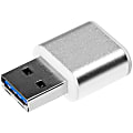 Verbatim 16GB Mini Metal USB 3.0 Flash Drive - Brushed Silver - 16 GB - 1 Pack - Retractable