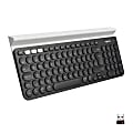 Logitech® K780 Multi-Device Wireless Keyboard, Full Size, Black/White, 920-008149 1 thumbnail image