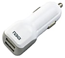 Naxa 10-Watt 2.1-Amp Dual-USB Car Charger, White, 995104639M 1 thumbnail image