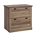 Sauder® Barrister Lane 32-3/8"W x 19-1/2"D Lateral 2-Drawer File Cabinet, Salt Oak