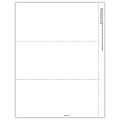 ComplyRight® 1099-NEC Blank Tax Form with Copy B Backer and Stub, 8-1/2" x 11", Pack of 1,500 Forms 1 thumbnail image