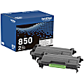 Brother® TN-850 High-Yield Black Toner Cartridges, Pack Of 2 Cartridges
