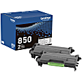 Brother® TN-850 Black High Yield Toner Cartridges, Pack Of 2 1 thumbnail image