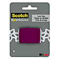 Scotch® Expressions Washi Tape, 1.19" x 13', Purple Lace