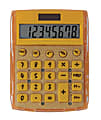 Ativa® 8-Digit Display Desktop Calculator, 5" x 4" x 1/2", Gold Glitter 1 thumbnail image