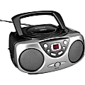 Sylvania Portable CD Radio - 1 x Disc - Black LED - 20 Programable Tracks - CD-DA 1 thumbnail image