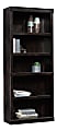 Realspace® 72"H 5-Shelf Bookcase, Peppered Black