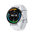 Garmin Venu 3 Fitness Smartwatch With Stainless-Steel Bezel And Silicone Band, Whitestone