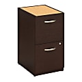 Bush Business Furniture Components Elite 2 Drawer Pedestal, 16"W, Mocha Cherry, Standard Delivery