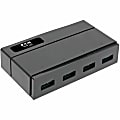 Eaton Tripp Lite Series 4-Port USB 3.x (5Gbps) Hub for Data and USB Charging, USB-A, 2.4A Charging, U3600042F 1 thumbnail image