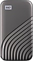 WD My Passport™ External SSD, 500GB, Space Gray 1 thumbnail image