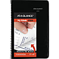2024 AT-A-GLANCE® DayMinder Weekly Appointment Book Planner, 5" x 8", Black, January To December 2024, G20000