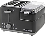 West Bend 2-Slice Breakfast Station, Black 1 thumbnail image
