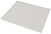 Hospeco TaskBrand® Oil Only Sorbent Pads, Unscented, 15" x 18", White, Bale Of 100 Pads 1 thumbnail image