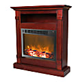 Cambridge Sienna Fireplace Mantel with Electronic Fireplace Insert - Indoor - Freestanding 1 thumbnail image
