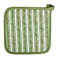 Better Houseware Striped Pot Holder, 7" x 7", Green 1 thumbnail image