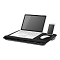 LapGear Home Office Pro Lap Desk, 21-1/8" x 14-1/8", Black Carbon