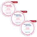 Custom 1, 2 Or 3 Color Printed Labels/Stickers, Round, 3-1/2", Box Of 250 1 thumbnail image