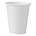 Solo Cup Hot Cup, White, 8 Oz, Pack Of 1,000
