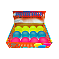 Quick Communication Corp. Sunny Toys Stress Balls with Motivational Quotes, Assorted Colors, Pack Of 12 Balls 1 thumbnail image