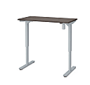 Bestar Universel Electric 48"W Standing Desk, Electric, Bark Gray 1 thumbnail image