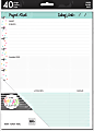 Happy Planner Big Filler Paper, 8-1/2" x 11", 40 Sheets, So Many Projects 1 thumbnail image