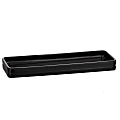 Erwyn Products Malibu Amenity Trays, 3-1/2” x 10-1/4”, Black, Total Qty 12 1 thumbnail image