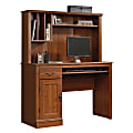 Sauder® Camden County 44"W Computer Desk With Hutch, Planked Cherry