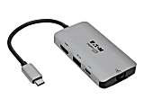 Eaton Tripp Lite Series USB C Multiport Adapter Converter w/ 4K HDMI Gigabit Ethernet Port & USB-A Hub, Thunderbolt 3 Compatible PD Charging 1 thumbnail image