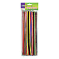 Creativity Street Jumbo Chenille Neon Pipe Cleaners - Craft Project, Classroom - 12" x 0.25" x 236.2 mil x 15" - 100 / Pack - Assorted - Polyester 1 thumbnail image