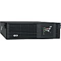 Tripp Lite UPS Smart Online 3000VA 2400W Rackmount 208V / 240V DB9 Preinstalled WEBCARDLX 3URM - 3000 VA/2400 W - 5 Minute Stand-by Time - 3U Tower/Rack Mountable - 4 x NEMA 5-15R, 4 x NEMA 5-15/20R, 1 x NEMA L5-30R - Over Voltage, Under Voltage 1 thumbnail image