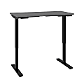 Bestar Universel Electric 48"W Standing Desk, Electric, Slate