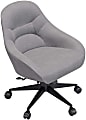 Vari Mid-Back Upholstered Conference Chair, Sterling Gray